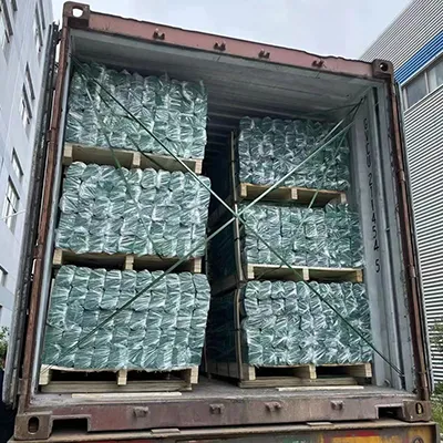 Pre-cut Strapping Container Loading